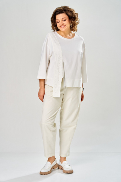 Брюки, джемпер Диомант 2160 молочный - фото 13