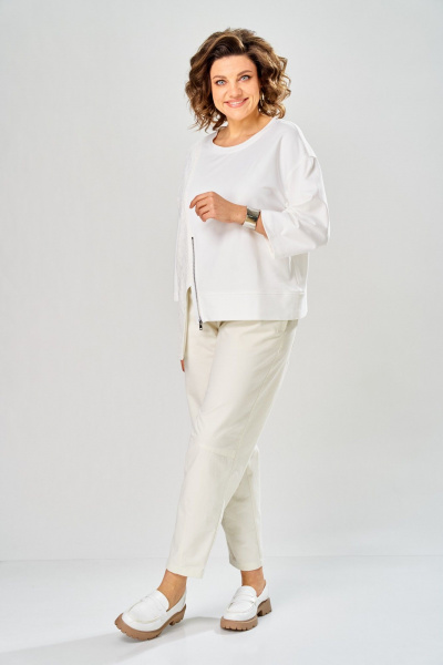 Брюки, джемпер Диомант 2160 молочный - фото 12