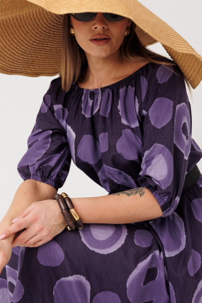 Платье Anastasia 1327 фиолетовый - фото 22