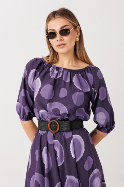 Платье Anastasia 1327 фиолетовый - фото 12