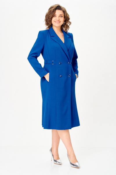 Платье ANASTASIA MAK 1121 василек - фото 7