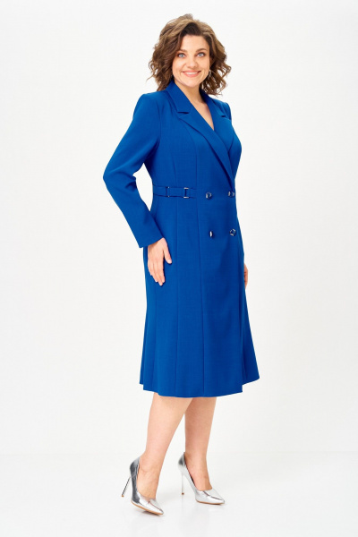 Платье ANASTASIA MAK 1121 василек - фото 5