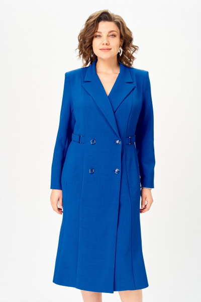 Платье ANASTASIA MAK 1121 василек - фото 2