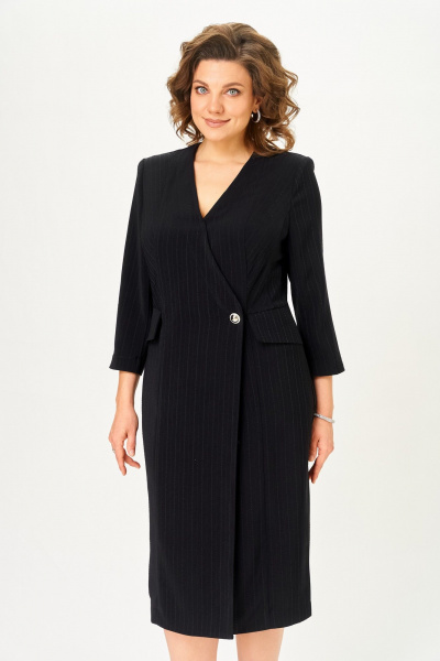 Платье ANASTASIA MAK 1124-А черный - фото 11