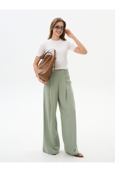 Брюки IUKONA 1209 мятный - фото 8