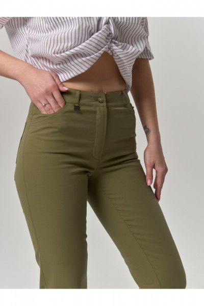 Брюки IUKONA Б556 хаки - фото 4