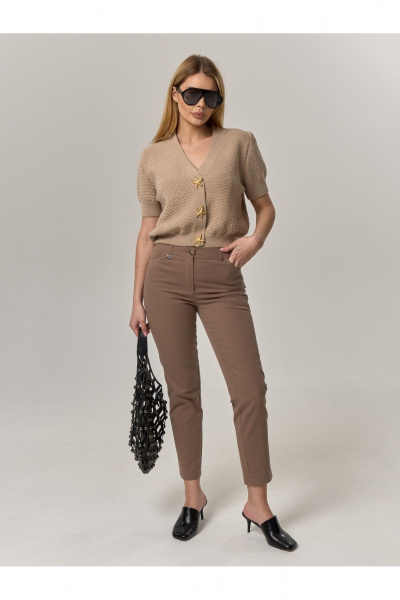 Брюки IUKONA Б556 какао - фото 2