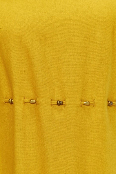 Платье Линия Л Б-2115 темно-горчичный - фото 3