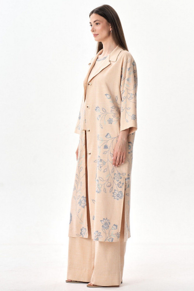 Кардиган Art Ribbon М1160K молочный - фото 5