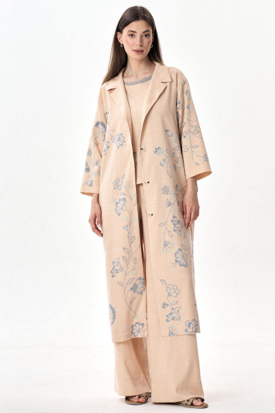 Кардиган Art Ribbon М1160K молочный - фото 1