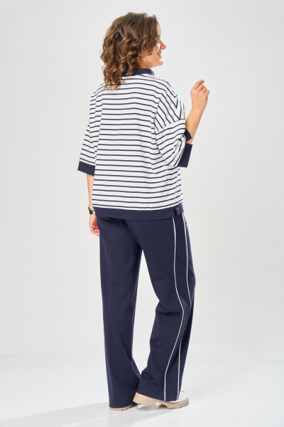 Брюки, свитшот Bonna Image 998/1 синий - фото 5