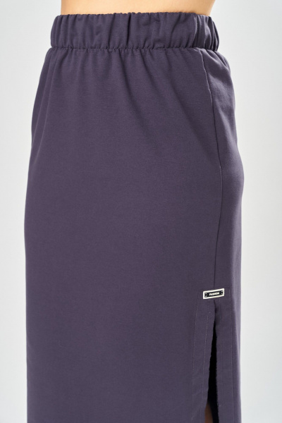 Блуза, юбка Bonna Image 1050/1 серо-фиолетовый - фото 9