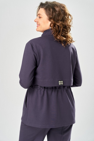 Брюки, жакет Bonna Image 1058/1серо-фиолетовый - фото 8