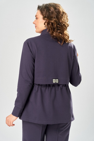 Брюки, жакет Bonna Image 1058/1серо-фиолетовый - фото 7