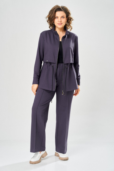 Брюки, жакет Bonna Image 1058/1серо-фиолетовый - фото 1