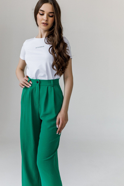 Брюки JoEmber 1 зеленый - фото 9