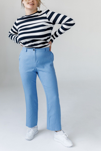 Брюки JoEmber 2 голубой - фото 7
