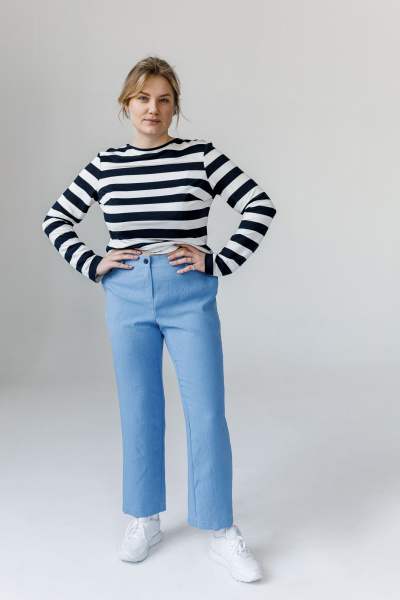 Брюки JoEmber 2 голубой - фото 1