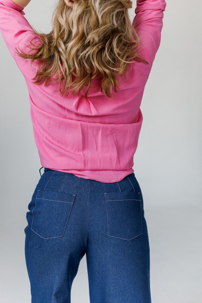 Рубашка JoEmber 3 розовый - фото 10