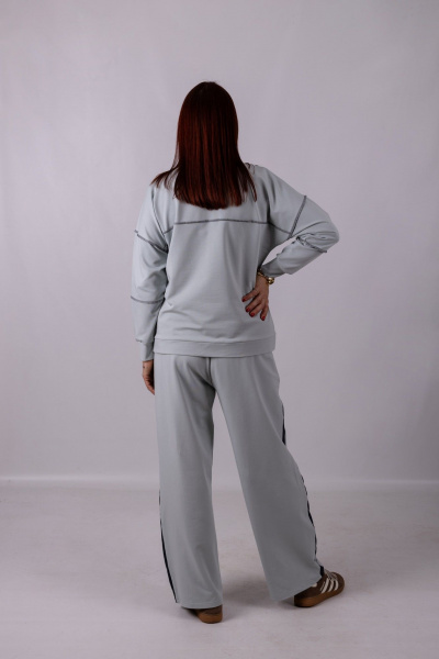 Брюки Mita ЖМ1269 серый - фото 6