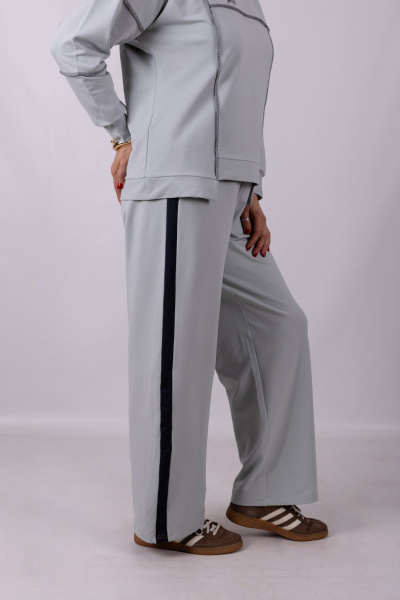 Брюки Mita ЖМ1269 серый - фото 3