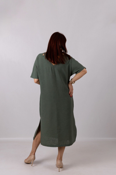 Платье Mita ЖМ1220 зеленый - фото 8