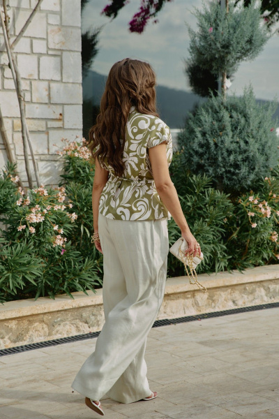 Жакет Vittoria Queen 29193ж хаки - фото 6