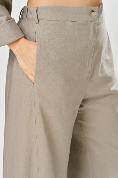 Брюки, жакет Диомант 2168 бежевый - фото 4