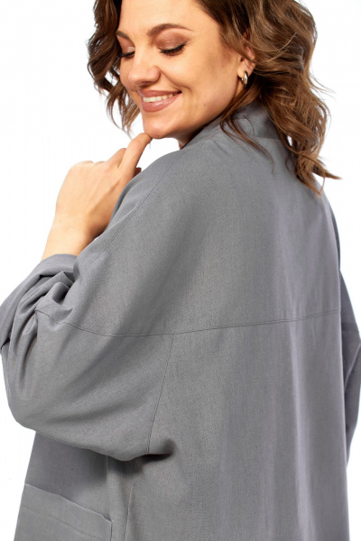 Брюки, жакет Диомант 2168 серый - фото 17