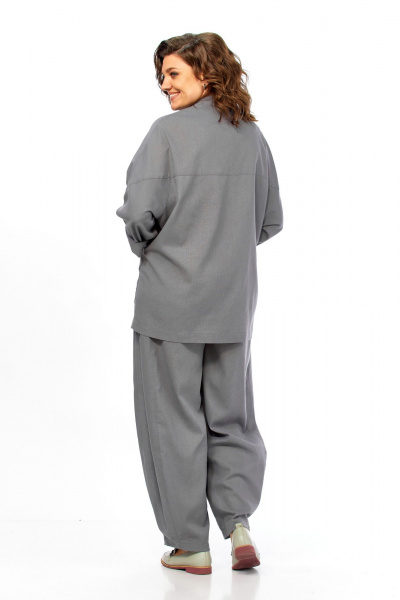 Брюки, жакет Диомант 2168 серый - фото 16