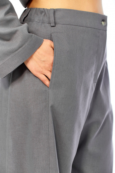 Брюки, жакет Диомант 2168 серый - фото 7