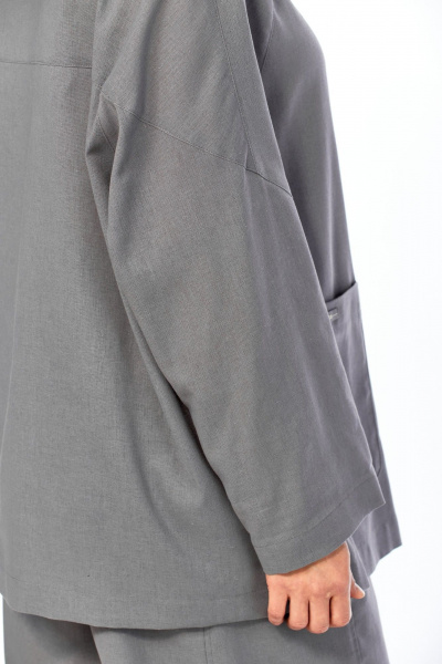 Брюки, жакет Диомант 2168 серый - фото 2