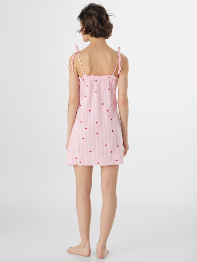 Сорочка Mark Formelle 572386/25-38079ПП-1 сердечки_на_розовом - фото 2