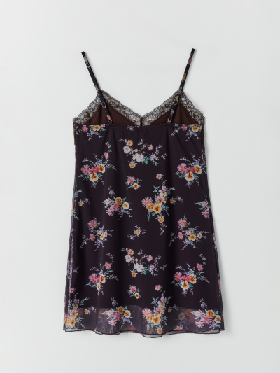 Сорочка Mark Formelle 572406/25-ОБР40166ПП-16 цветы_на_коричневом_010.2_Сублимация_полотна - фото 4