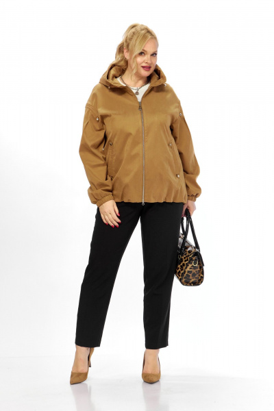 Куртка Shetti 2216 кэмел - фото 2
