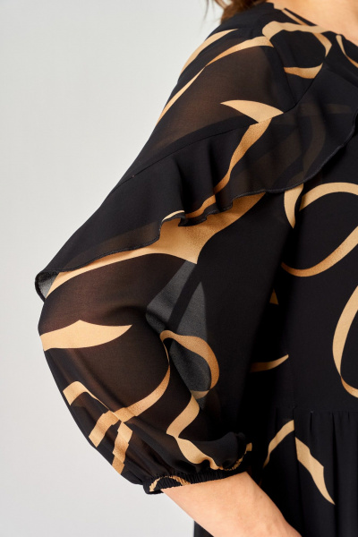 Платье EVA GRANT 7281А принт_ленты - фото 12