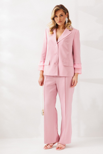 Брюки, жакет Mubliz 226 розовый - фото 19