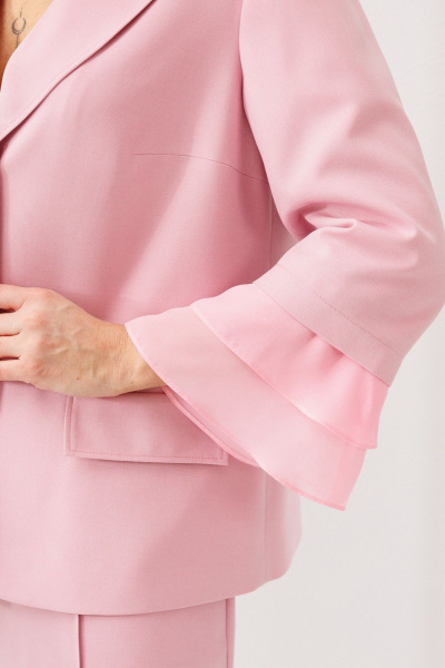 Брюки, жакет Mubliz 226 розовый - фото 13