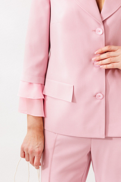 Брюки, жакет Mubliz 226 розовый - фото 10