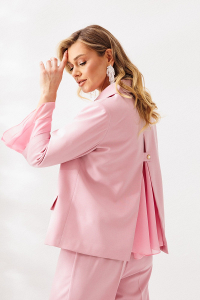 Брюки, жакет Mubliz 226 розовый - фото 6