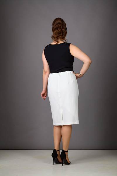 Жакет, юбка Rosheli 1179/1 молочный - фото 10