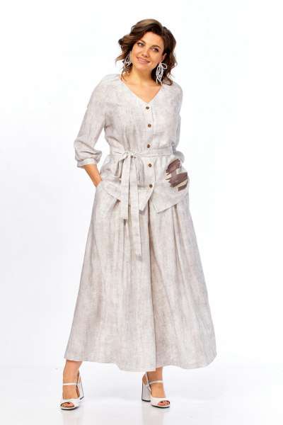 Блуза, брюки Matini 1.1810 молочный - фото 11