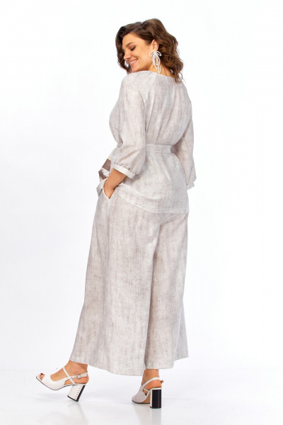 Блуза, брюки Matini 1.1810 молочный - фото 8