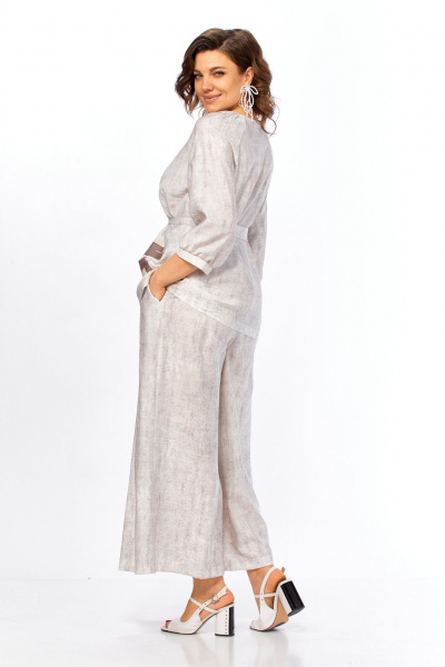 Блуза, брюки Matini 1.1810 молочный - фото 5