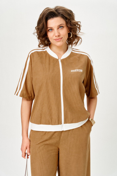 Брюки, бомбер Lady Secret 26236 карамель - фото 6