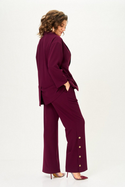 Брюки, жакет Svetlana-Style 2340 винный - фото 4