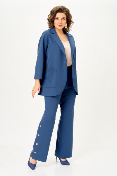 Брюки, жакет Svetlana-Style 2340 индиго - фото 2
