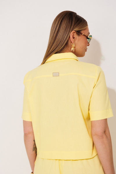 Брюки, жакет Verita 2458 желтый - фото 6