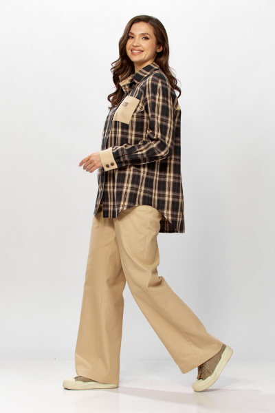 Брюки, рубашка ZigzagStyle 632 - фото 5