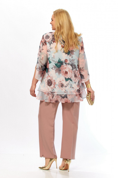 Блуза Элль-стиль 2213/15а капучино - фото 13